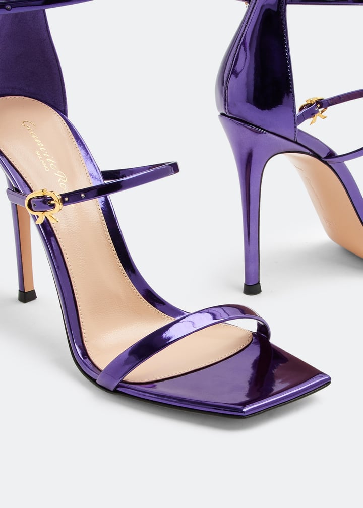 【送料&関税込】Gianvito Rossi Ribbon Uptown Heeled Sandals Gianvito Rossi Ribbon Uptown sandals for Women - Black in