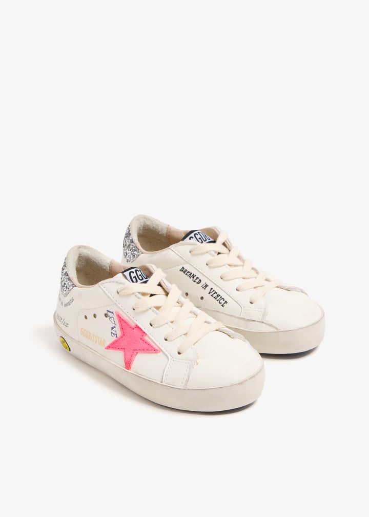 Golden Goose Super-Star sneakers for Baby - White in UAE