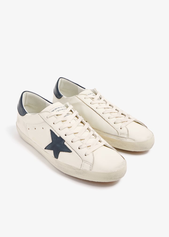 スニーカー GOLDEN  Men Sneakers GMF00101F004164 15430 White Golden Goose Super-Star sneakers for Men - White in USA