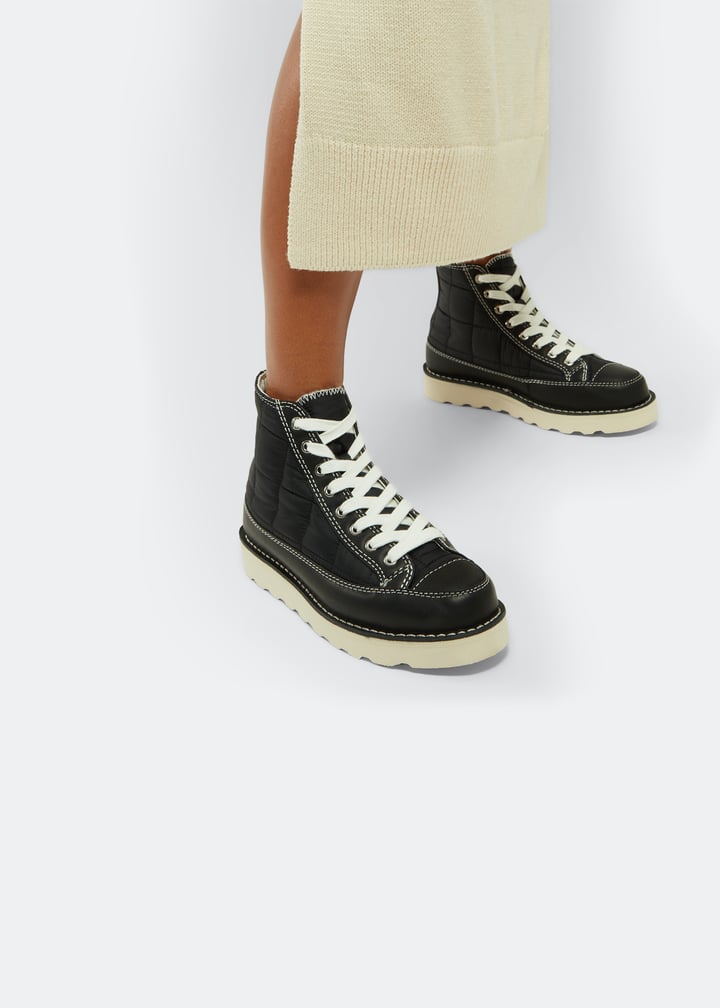 Good News Roopa padded sneakers for Women Black in UAE Level Shoes