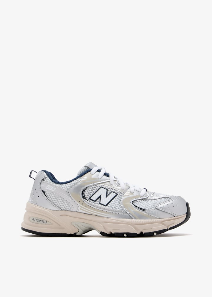 New Balance 530 儿童男女同款白色运动鞋| Level Shoes