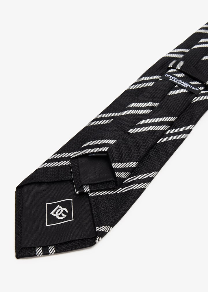 ネクタイ Dolce & Gabbana Dolce Gabbana Dg Jacquard Tie Dolce & Gabbana DG logo jacquard tie | REVERSIBLE
