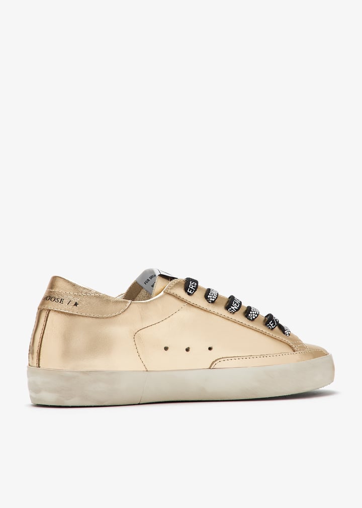 スニーカー GOLDEN  Women Sneakers GWF00118F006833 15711 BEIGE Golden Goose Super Star sneakers for Women - Gold in Qatar