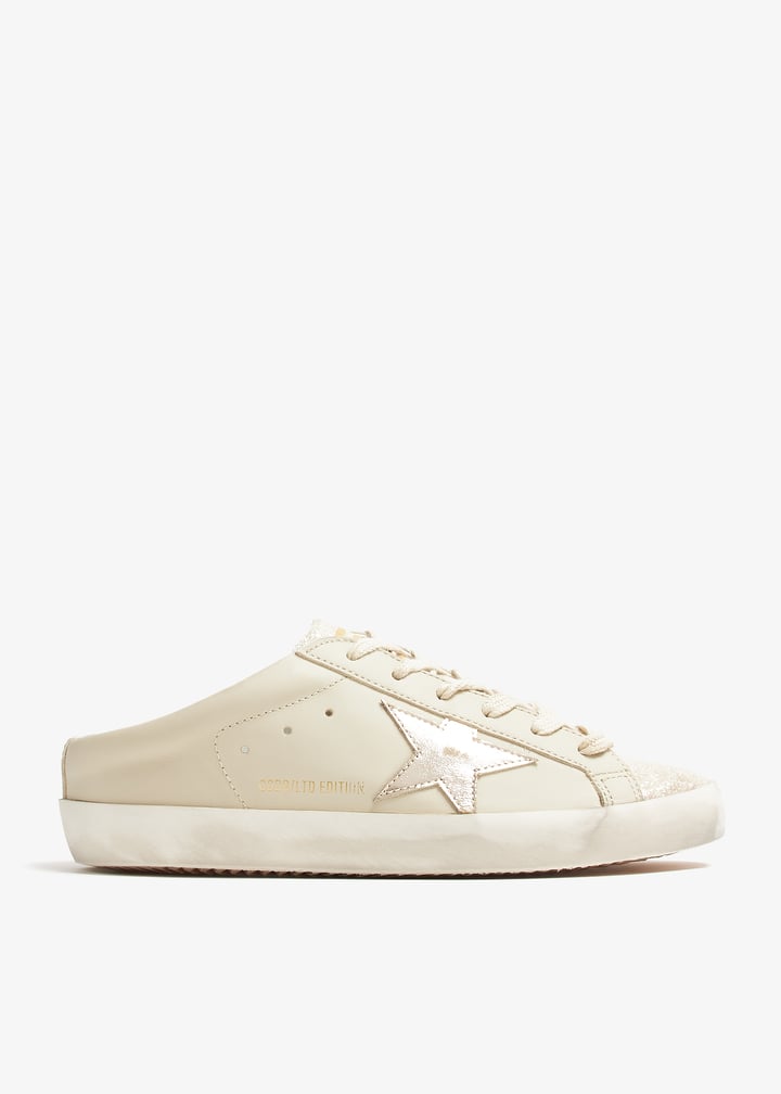 Golden Goose Super-Star LTD sabot sneakers for Women - Beige