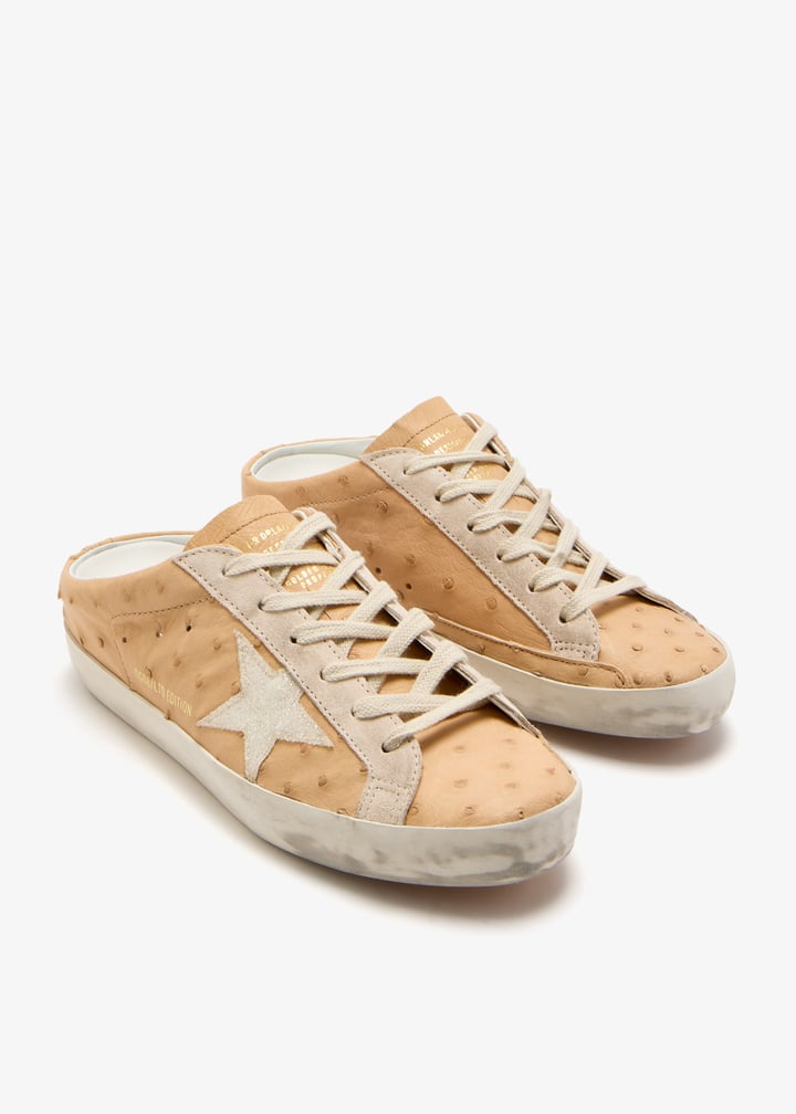 Golden Goose Super-star LTD sabot sneakers for Women - Beige