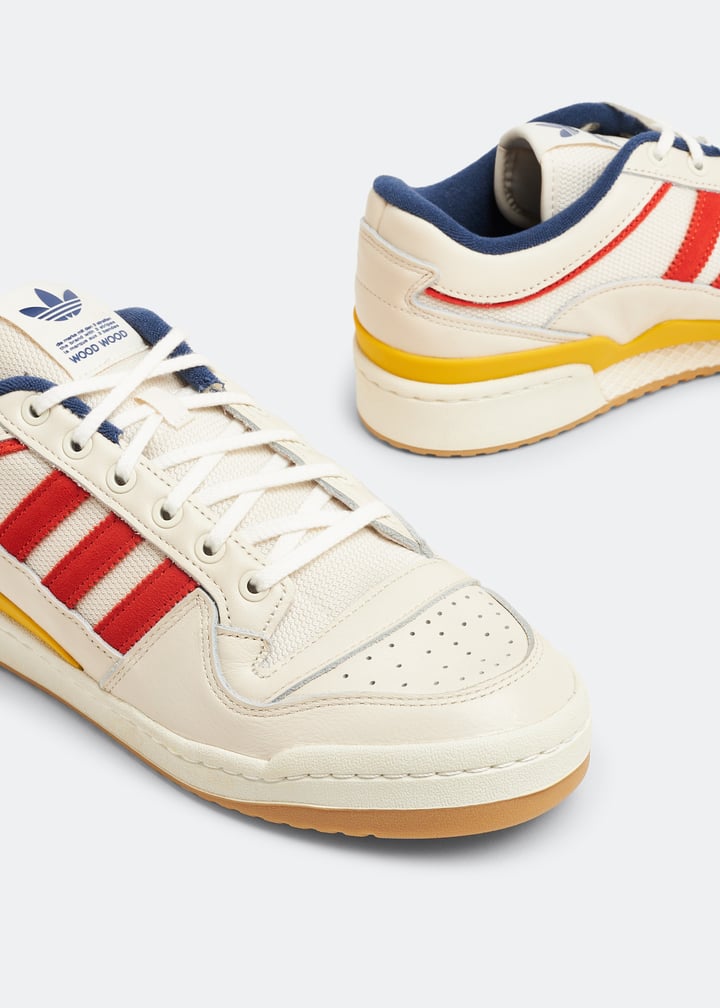 adidas x WOOD WOOD Forum Low sneakers for Men - White in Qatar | Level Shoes