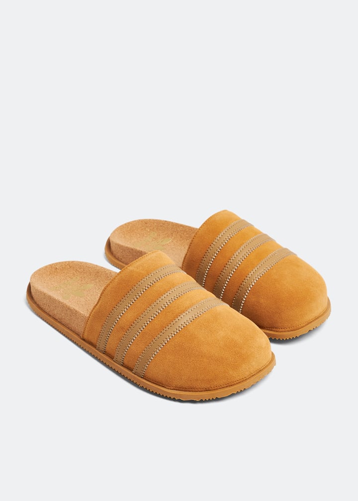 adidas Adimule Lea slides for Women - Brown in USA | Level Shoes