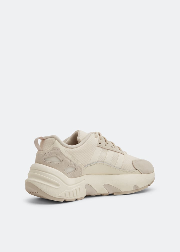 激動 adidas ZX 22男士的增压运动鞋- 阿联酋的米色| Level Shoes