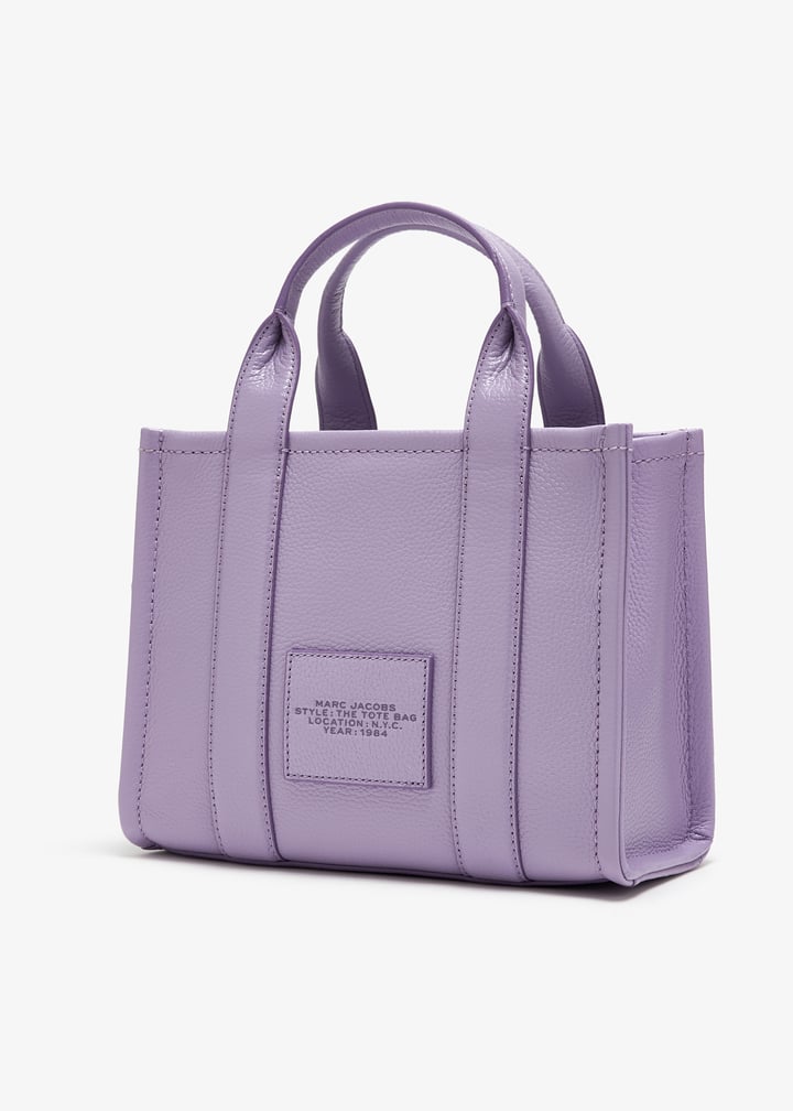 Marc Jacobs The Leather small tote bag for Women - Purple in