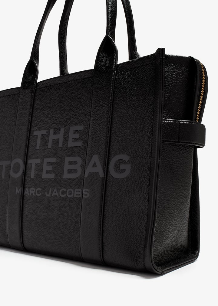 Marc Jacobs The leather large tote bag for Women - Black in