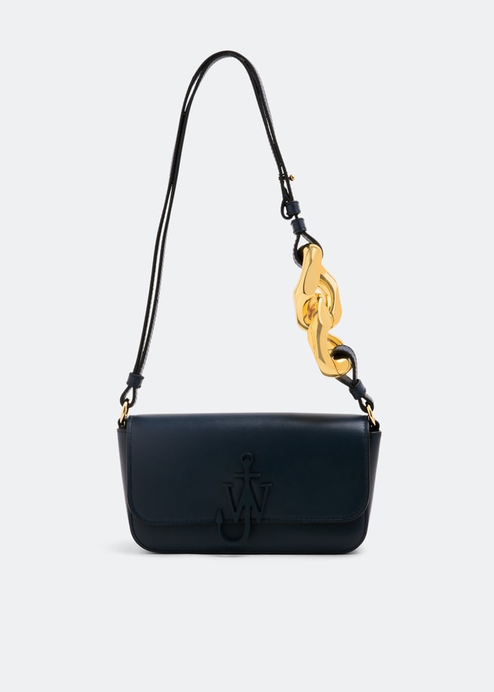 Anchor chain baguette bag