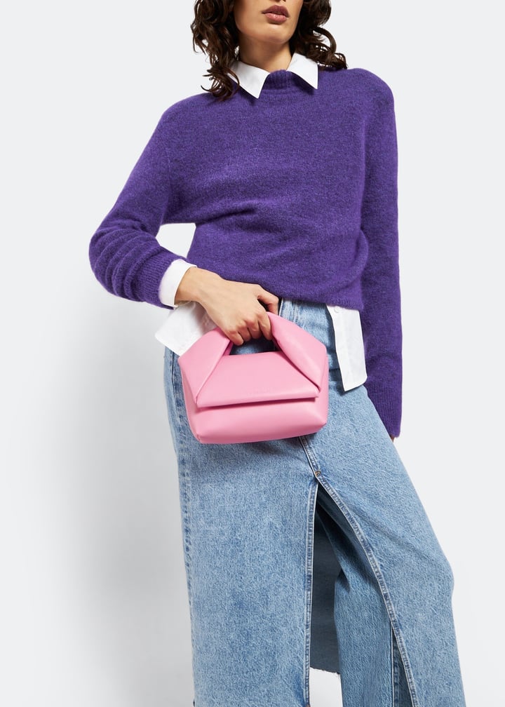 JW Anderson Midi Twister bag for Women - Pink in UAE | Level JW Anderson Midi Twister bag for Women - Pink in UAE | Level
