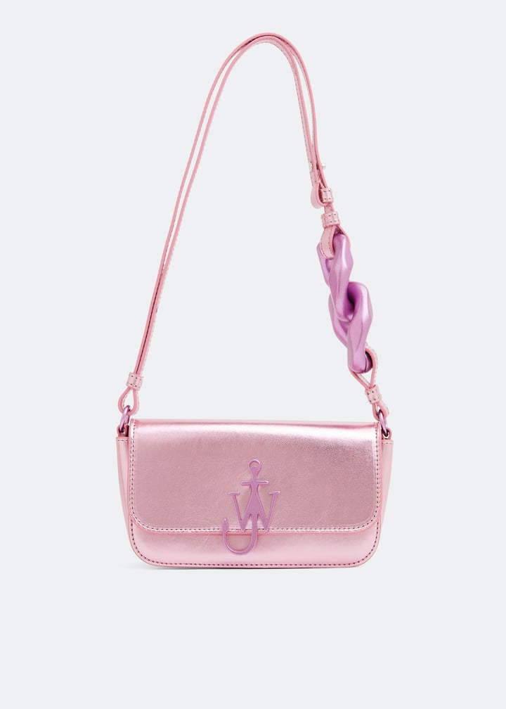 JW Anderson Anchor chain baguette bag for Women - Pink in