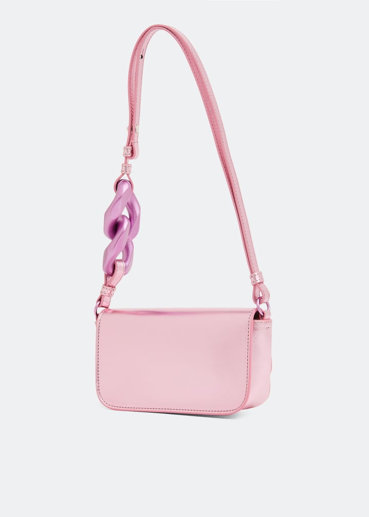 JW Anderson Anchor chain baguette bag for Women - Pink in