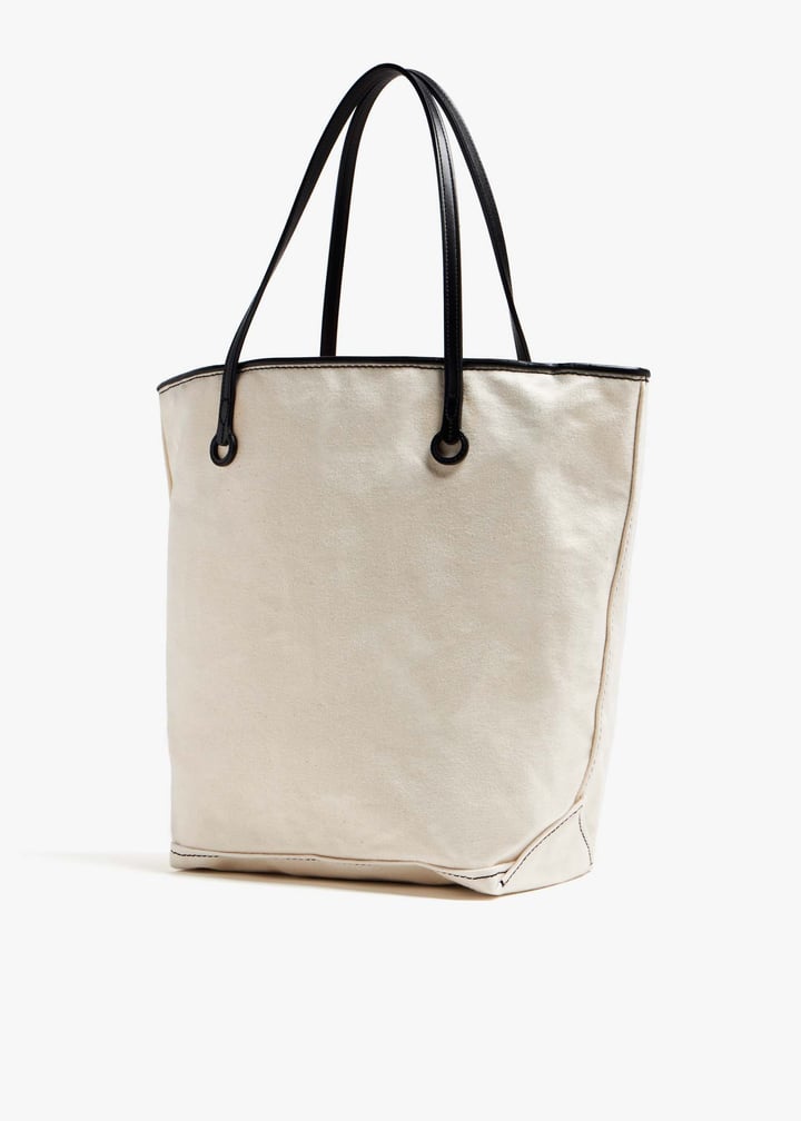 JW Anderson Anchor tall tote bag for Women - Beige in UAE JW Anderson Anchor tall tote bag for Women - Beige in UAE