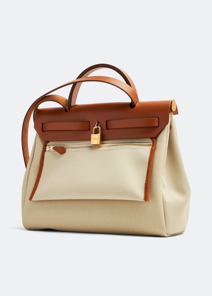 Hermès Pre-Loved Herbag Zip 31 bag for Women Beige in KSA