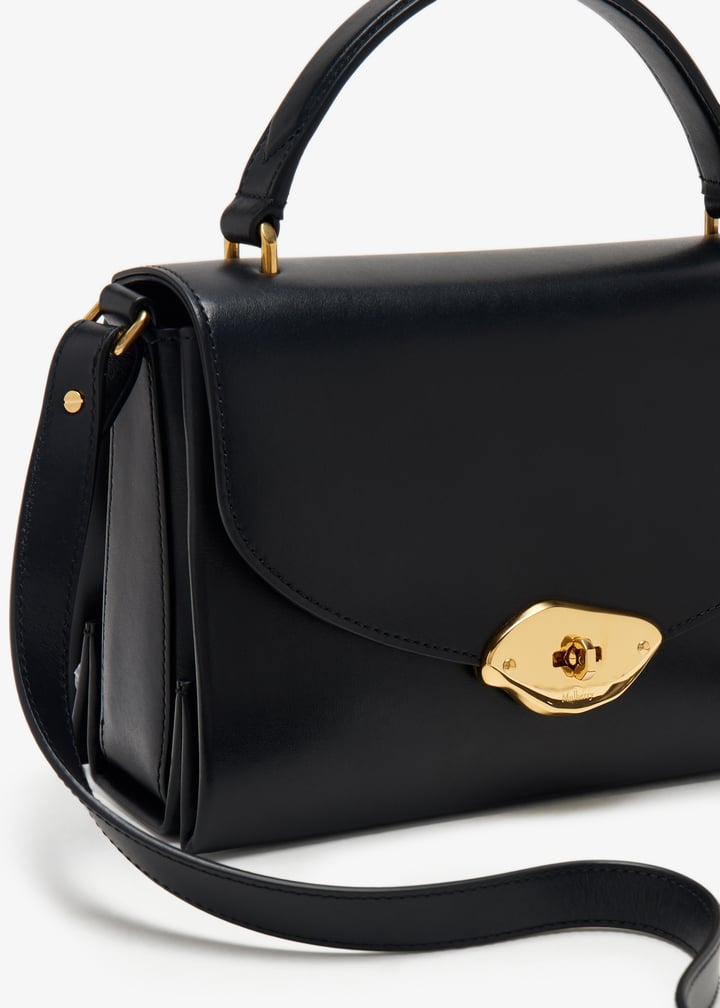【MULBERRY】Lana Top Handle 2WAY ショルダーバッグ Mulberry | Lana Top Handle | Sable High Gloss Leather | Lana