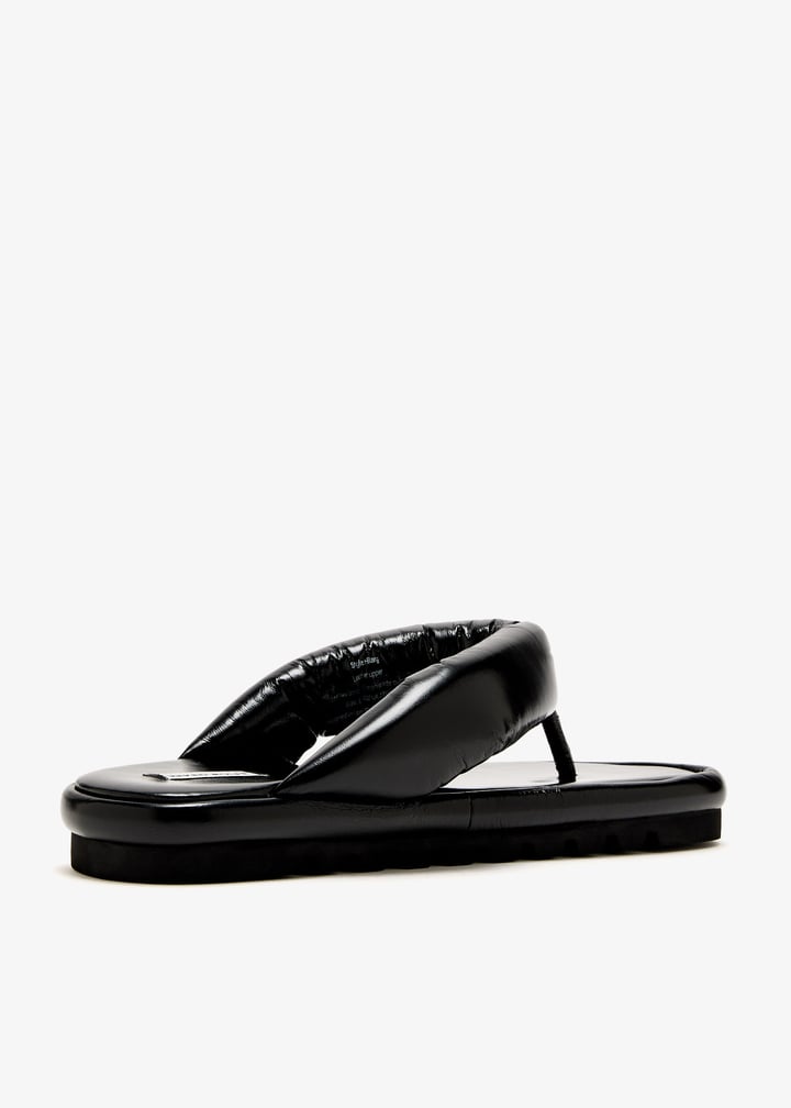 naked wolfe/Hilary レザー・スエード サンダル Hilary Tan Suede
