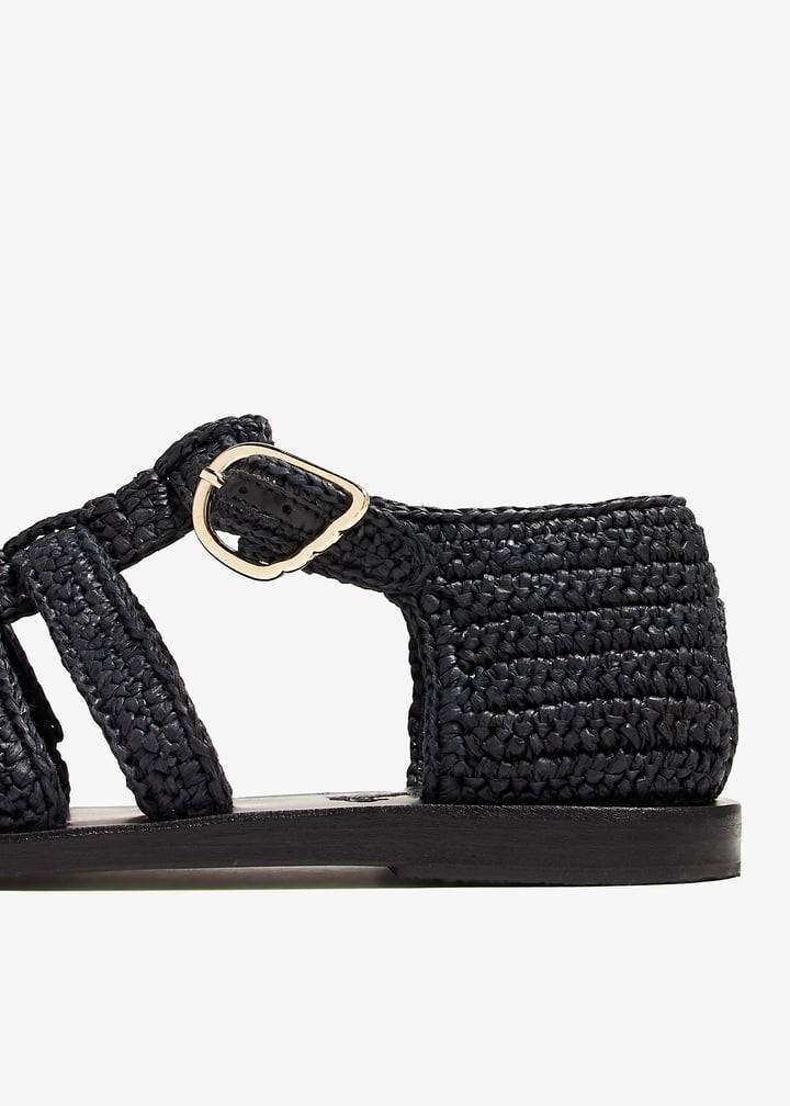 Ancient Greek Sandals Homeria sandals for Women - Black in UAE | Level ...