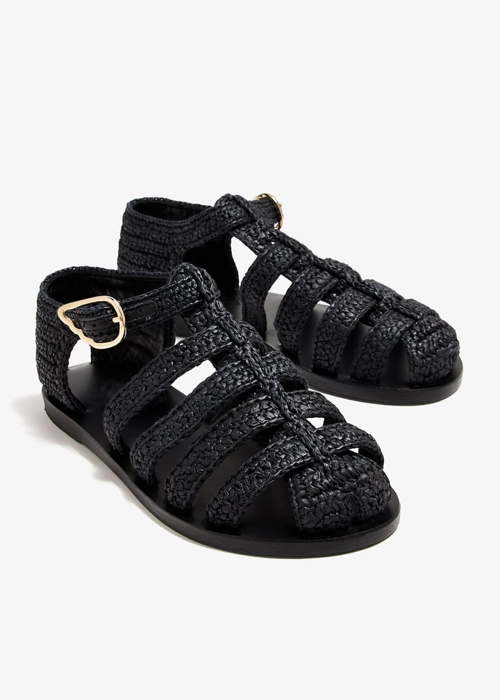 Ancient Greek Sandals Homeria sandals for Women - Black in UAE | Level ...