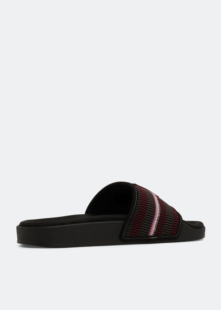 adidas Adilette patchwork slides for Men - Black in UAE | Level Shoes