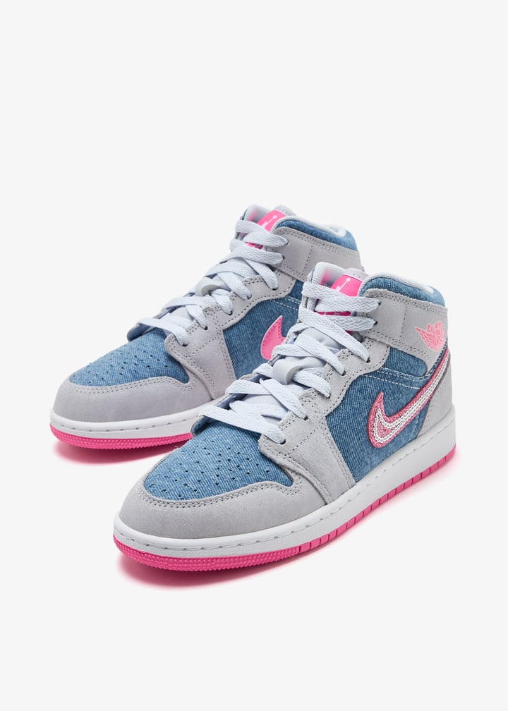 Nike Jordan Shoes Jordan Mid Pink And Blue Nike Air Jordan Mid Ps