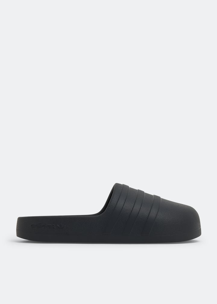 adidas Adifom Adilette slides for Men - Black in UAE | Level Shoes