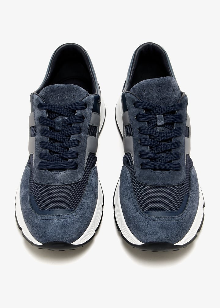 スニーカー HOGAN Men Sneakers Blue HXM5800DV42QI9 857F HOGAN：スニーカー メンズ - ブルー | GIGLIO.COMオンラインの