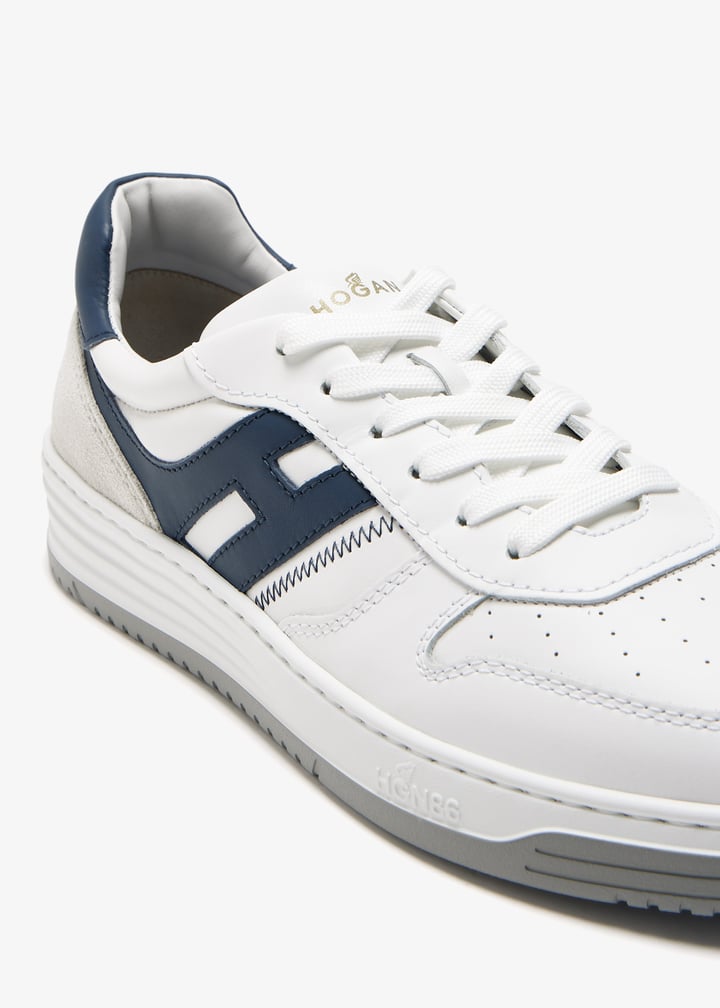 スニーカー HOGAN Men Sneakers HXM6300EU50ODZ WHITE Sneakers Hogan H630 WHITE, BLUE, GREY for Man