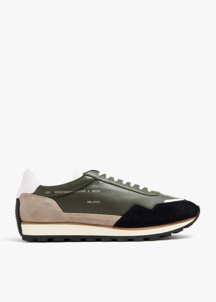 【送料&関税込】Hogan H671 Sneakers Hogan H671 sneakers for Men - Green in UAE | Level Shoes