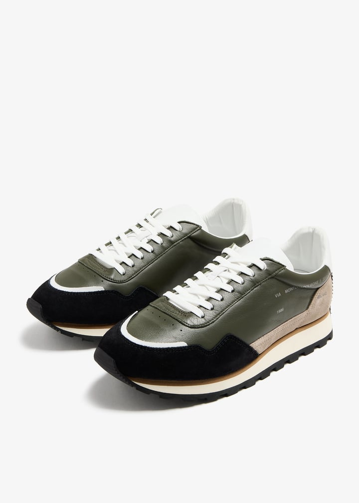 【送料&関税込】Hogan H671 Sneakers Hogan H671 sneakers for Men - Green in UAE | Level Shoes