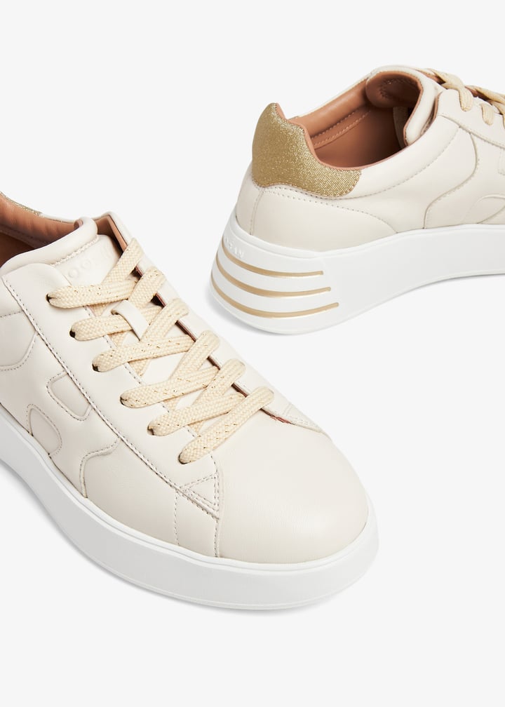 HOGAN REBEL レディーススニーカー ベージュ Hogan Hogan Rebel sneakers for Women - Beige in UAE | Level