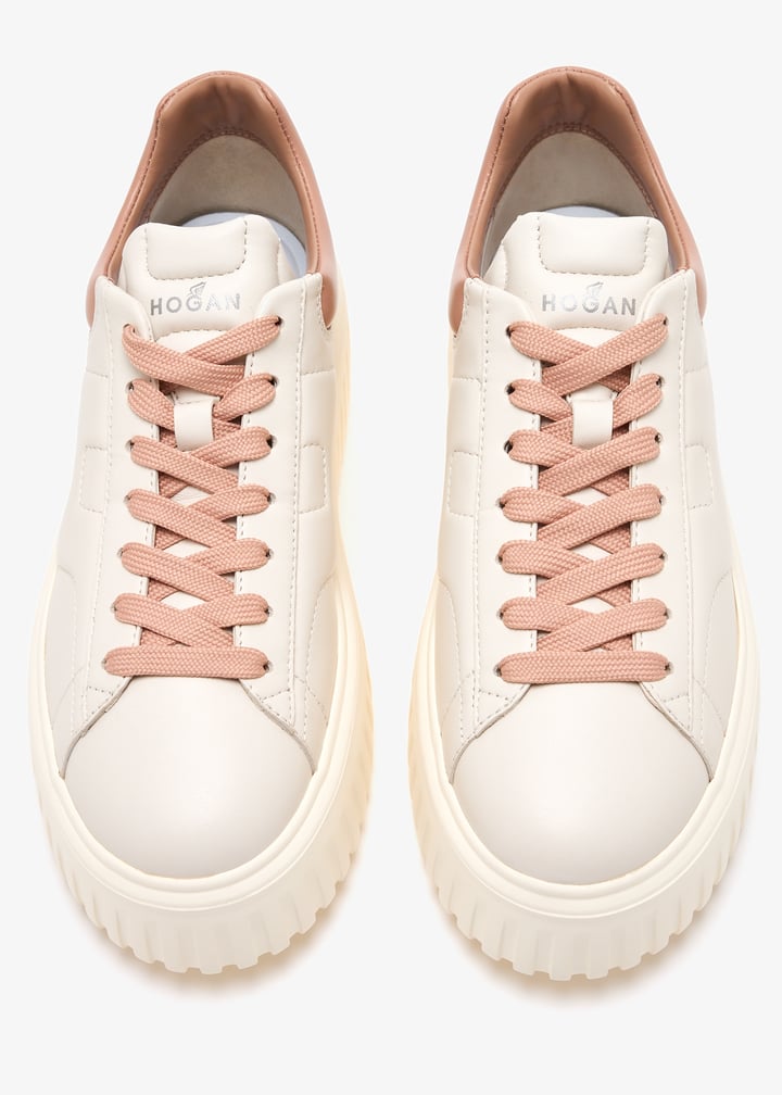 スニーカー HOGAN Women Sneakers HXW6450FC60LE9B013B013 Beige Sneakers Hogan Interactive BEIGE for Woman
