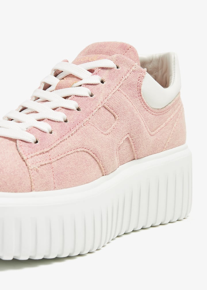 スニーカー HOGAN Women Sneakers H5W5900ES60OJ0RUW PINK Hogan Hogan-3R sneakers for Women - Pink in USA | Level Shoes