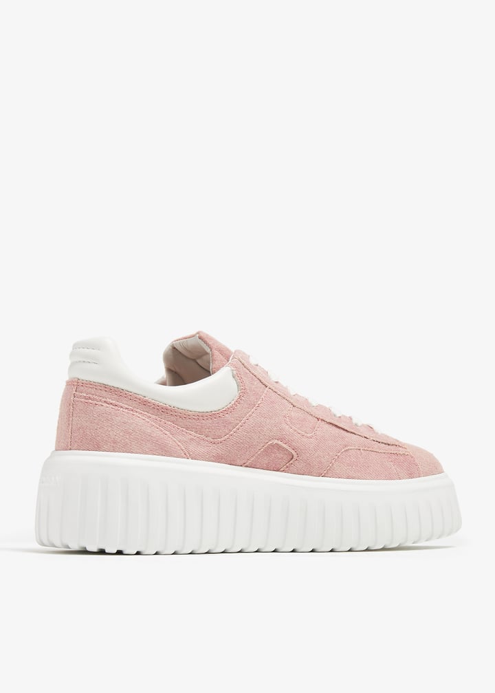 Hogan H-Stripes sneakers for Women - Pink in UAE | Level Shoes