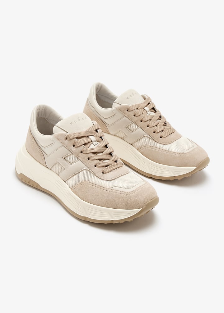 Hogan Hi-Fi sneakers for Women - Beige in UAE | Level Shoes