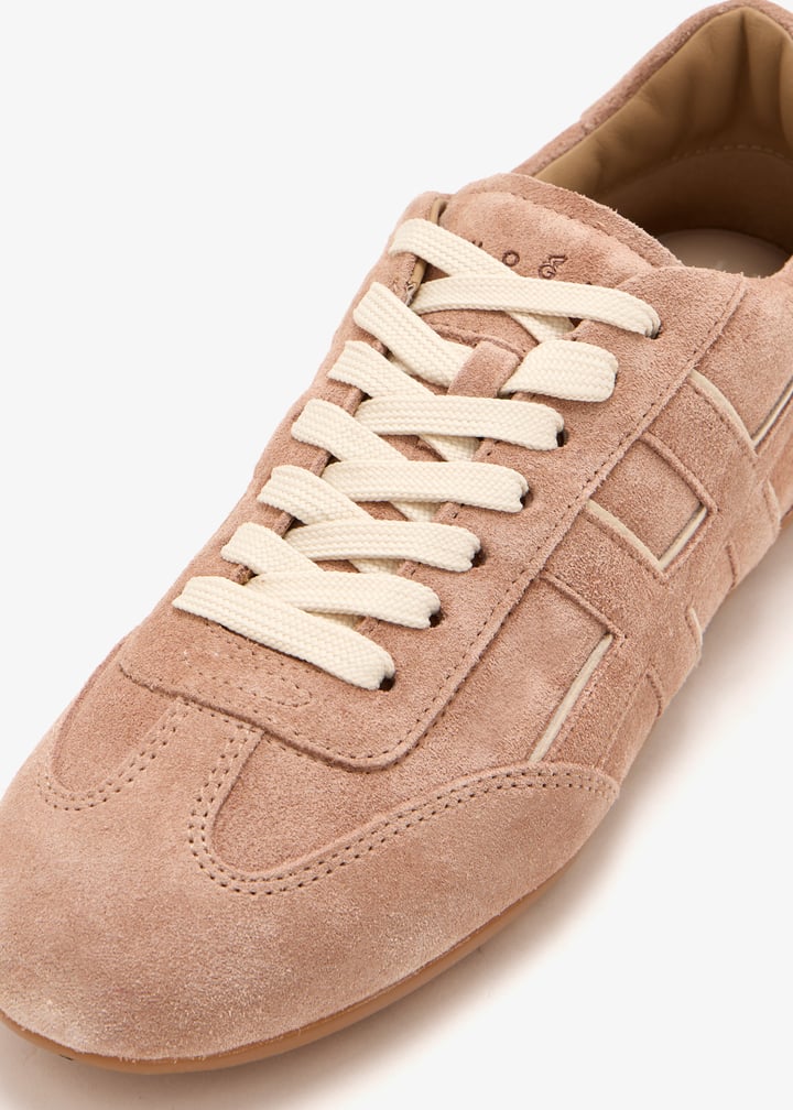 スニーカー HOGAN HOGAN HI-FI SNEAKERS IN LEATHER AND SUEDE Hi-Fi suede and leather sneakers in multicoloured - Hogan