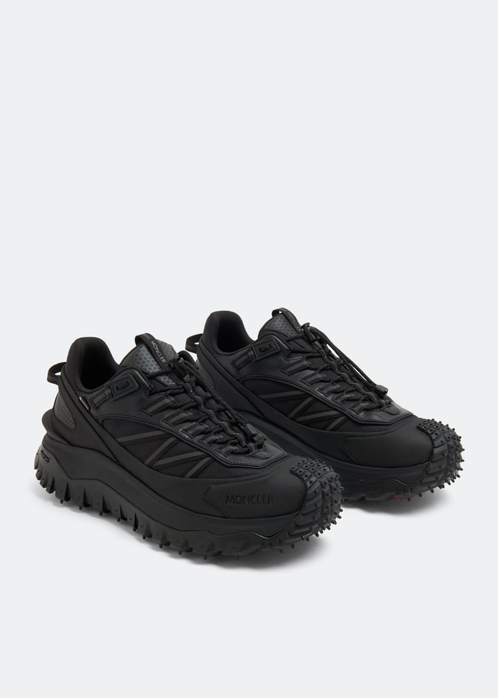 スニーカー MONCLER BLACK FABRIC TRAILGRIP GTX SNEAKERS Moncler Trailgrip GTX Sneakers | Black | FARFETCH