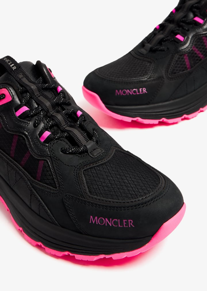 Moncler Lite Runner sneakers for Women - Black in UAE | Level Shoes