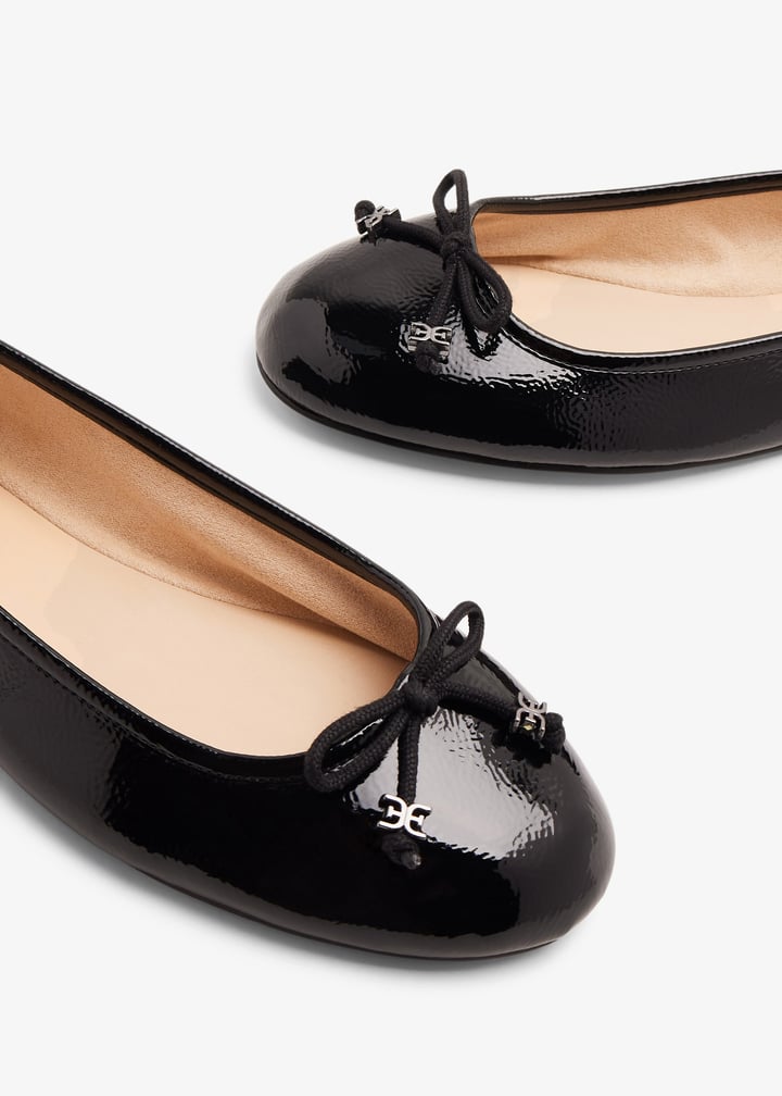 Felicia Luxe Ballet Flat Sam Edelman Felicia Flat Black Sam