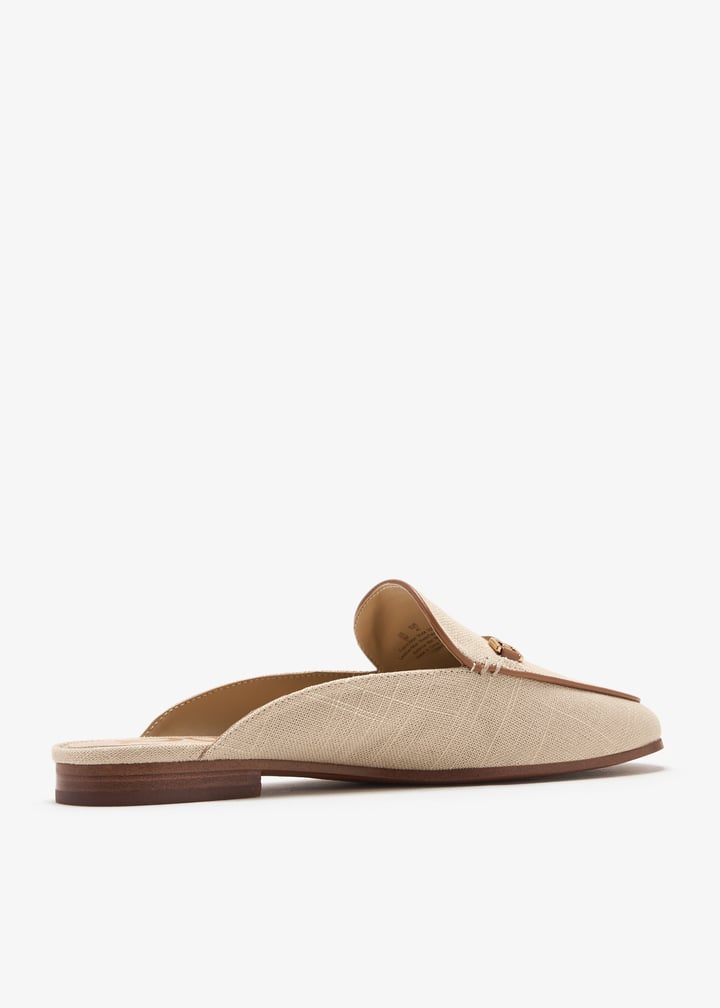 Sam Edelman Linnie Bit slippers for Women - Beige in KSA