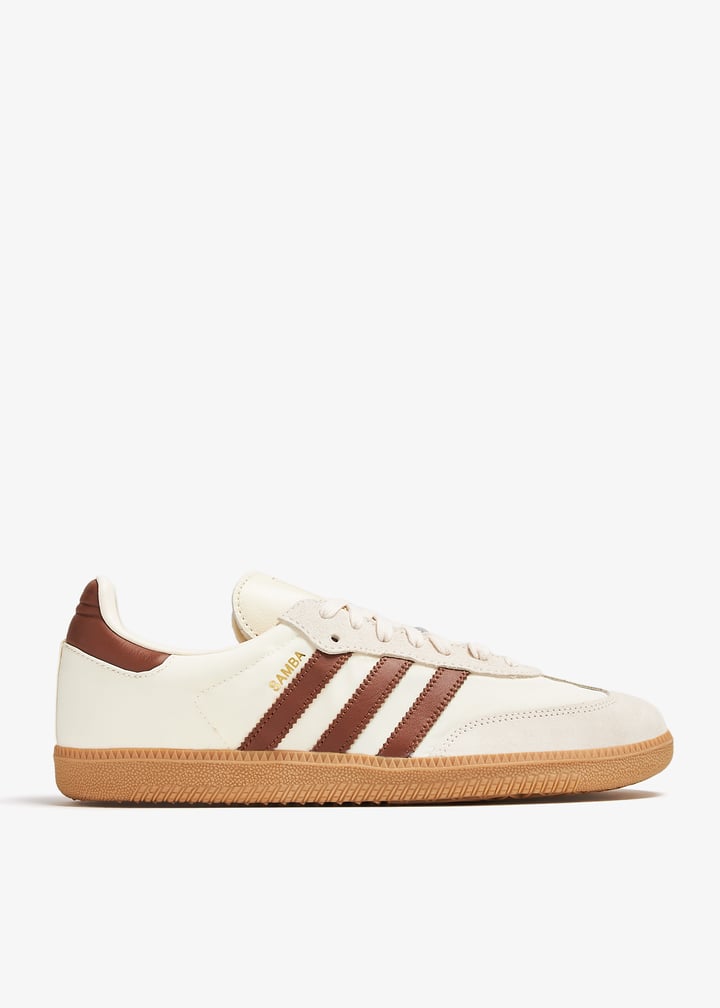 adidas Samba OG sneakers for Men - Cream in UAE | Level Shoes