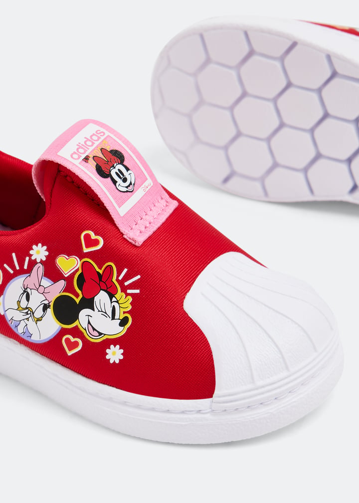 adidas x Disney Superstar 360 sneakers for Baby - Red in USA | Level Shoes
