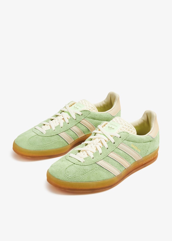 【Adidas】韓国人気◆GAZELLE INDOOR W [IE2948] ライトグリーン adidas Gazelle Indoor Shoes - Green | Free Shipping with