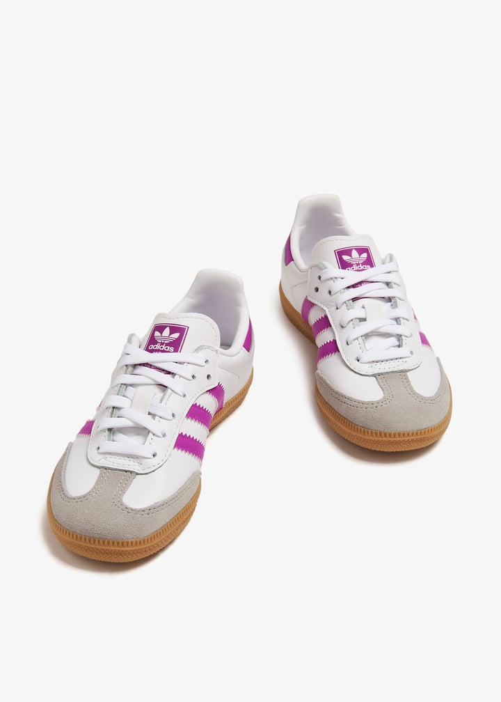 未使用adidas Samba OG ID0477　パープル/ホワイト　23.5 adidas Samba OG sneakers for Girl - White in UAE | Level Shoes