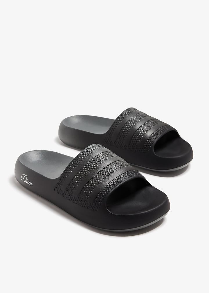 adidas x Dime Ayoon slides for Men - Black in UAE | Level Shoes
