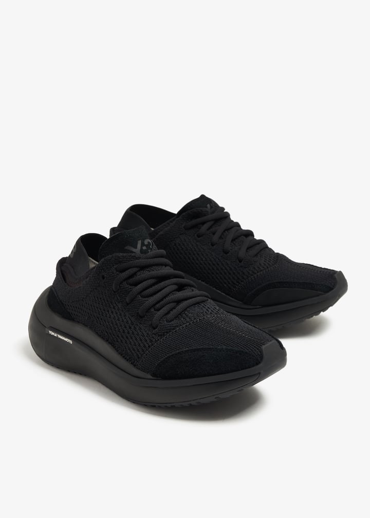 adidas Y-3 Qisan knit sneakers for Men - Black in UAE