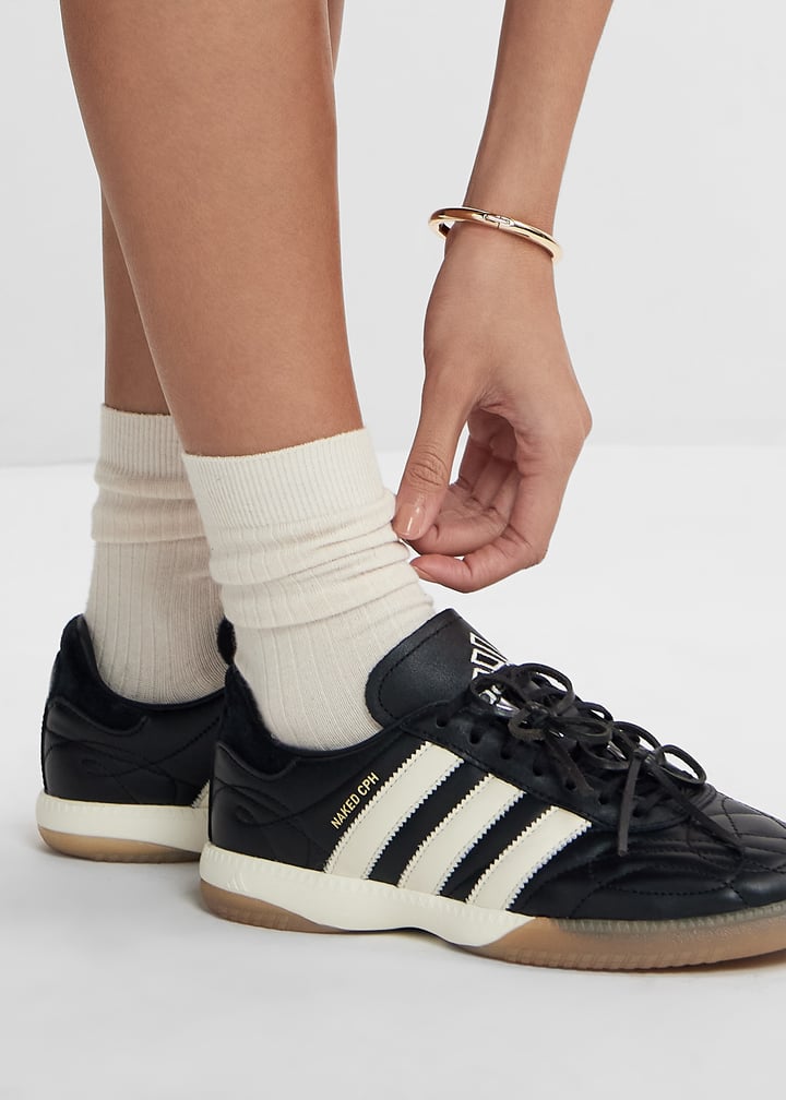 スニーカー Adidas x Naked x Maha Samba Sneaker Adidas x NAKED x Maha Samba MN Shoes – Extra Butter