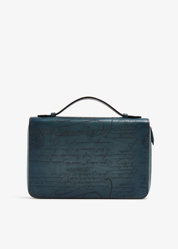 袋・箱有り　Berluti Itauba Berluti Itauba 男士宽渐变长拉链钱包- 蓝色在阿联酋| Level Shoes