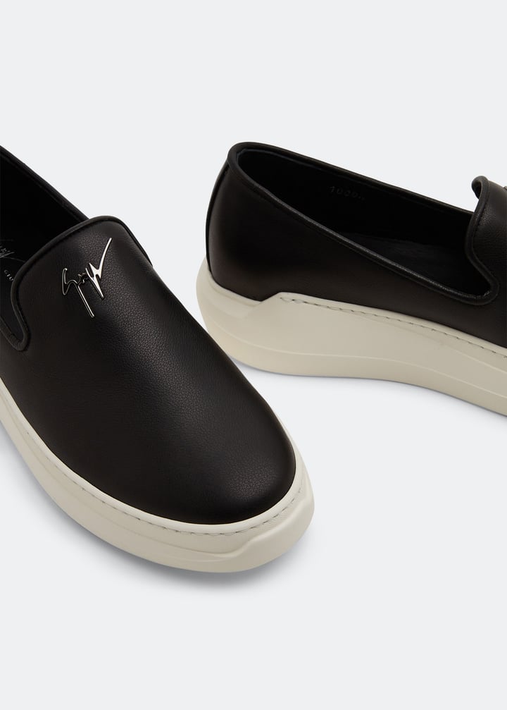 Giuseppe Zanotti Conley loafers for Men - Black in USA | Level Shoes
